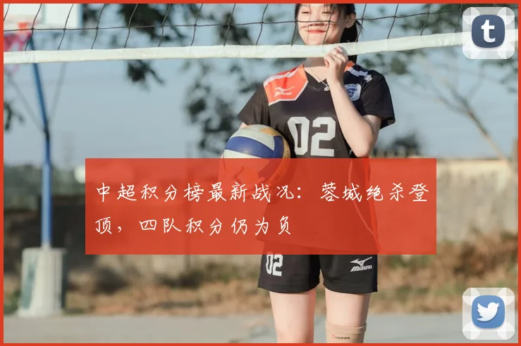 中超积分榜最新战况:蓉城绝杀登顶,四队积分仍为负